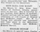 Eliza Jane Bailey 1947 obituary